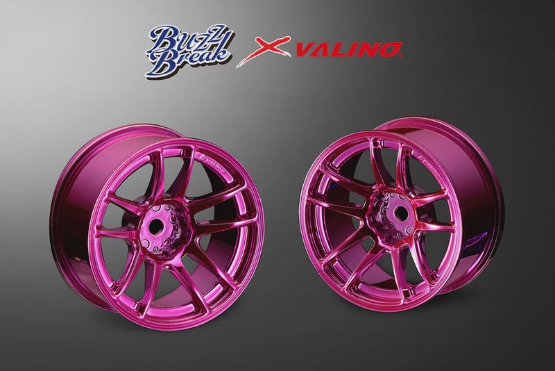 Buzz Break VALINO N820S Wheel Set 26mm - BB Chrome Pink
