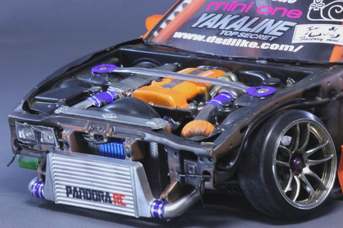 Pandora RC 1/10 SR/RB/FA Unpainted Engine Set