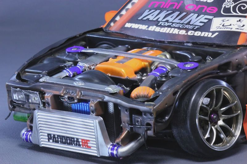 Pandora RC 1/10 SR/RB/FA Unpainted Engine Set