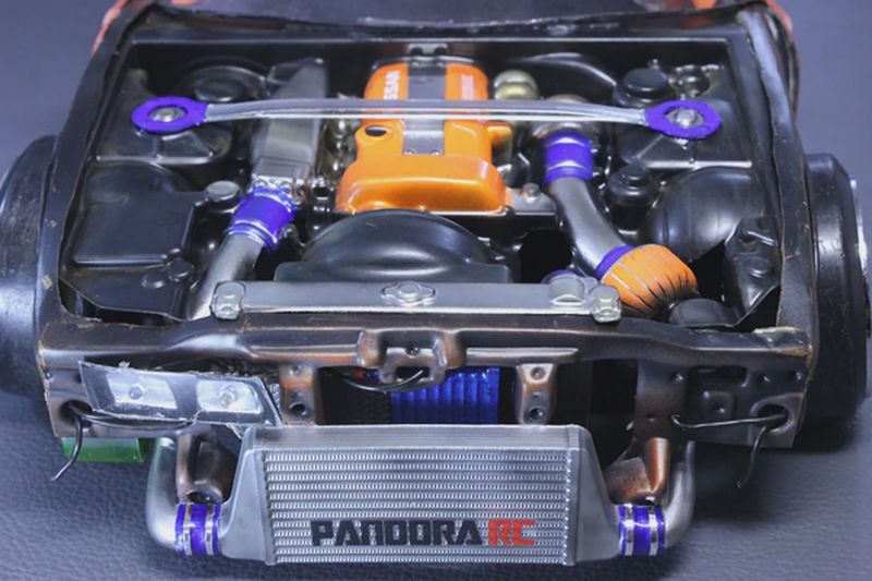 Pandora RC 1/10 SR/RB/FA Unpainted Engine Set