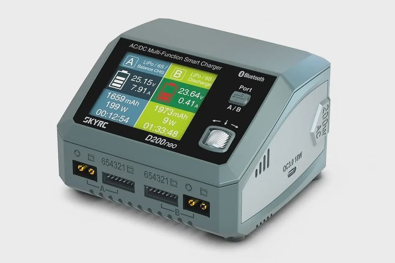 SkyRC D200Neo Duo AC/DC Dual Port Smart Charger