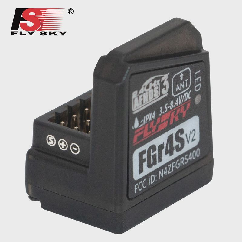 lysky FGR4S V2 Receiver AFHDS Single-Antenna Bidirectional PWM /PPM / IBUS Output Receiver for Flysky NB4 PL18
