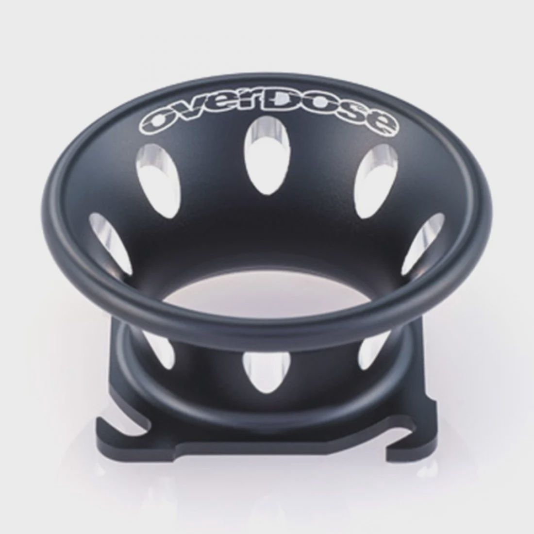Overdose Aluminum 30x30mm Funnel Black