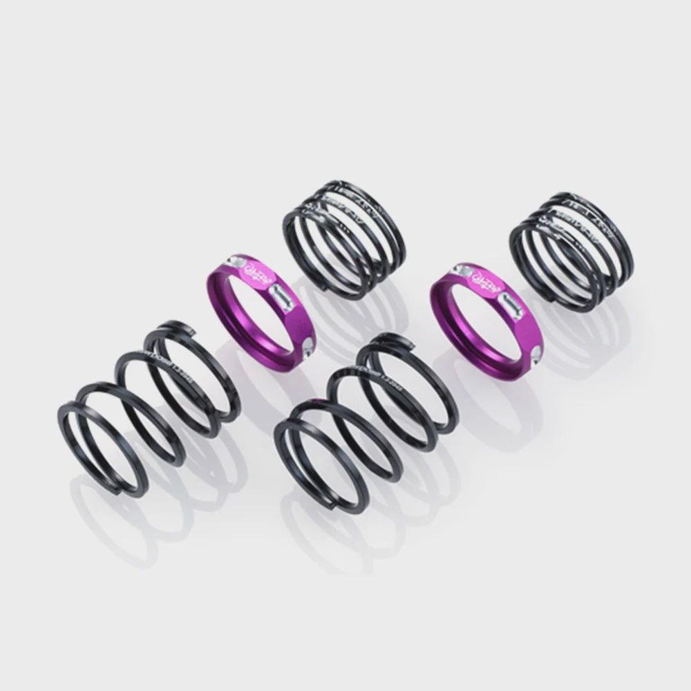 Overdose 4Edge 1.2-2060 Twin Spring 1.2 Diameter 6.0 Coils 20mm HSP 2 pcs Purple
