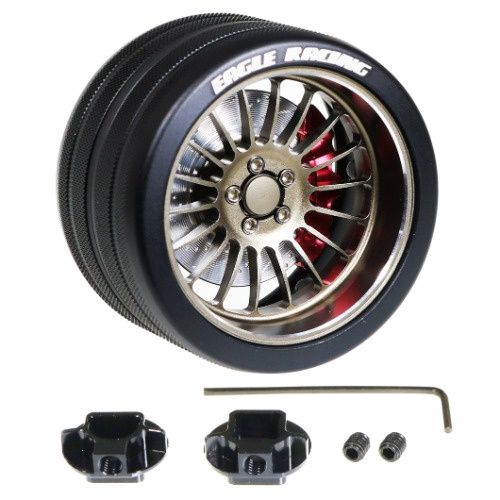 Metal Grip Steering Wheel 18 Spoke [BZ]