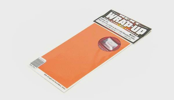 Wrap Up Next REAL 3D Light Lens Decal Orange 130x75mm Block Delta