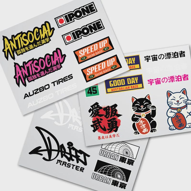 MRC Street Classic Decal Set - Vol. 4