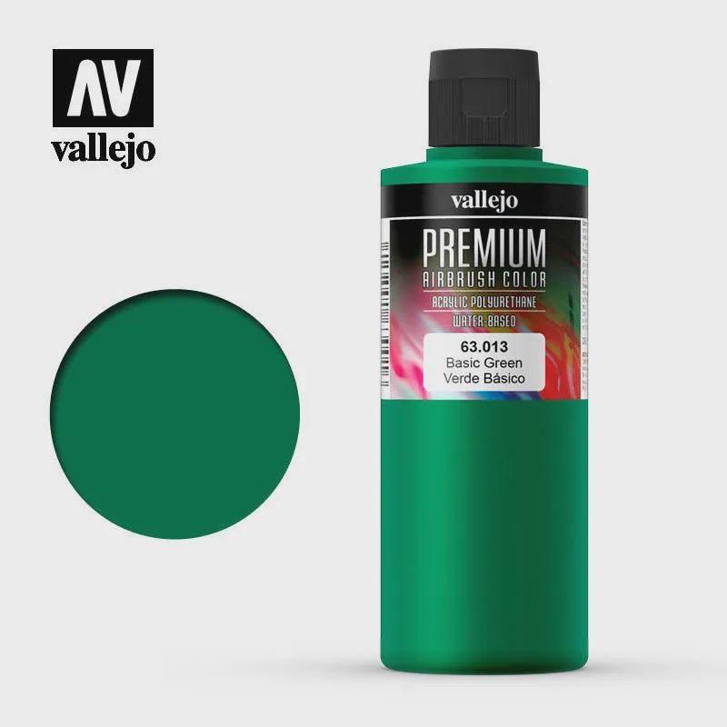 Vallejo Premium Color Basic Green 200 ml.