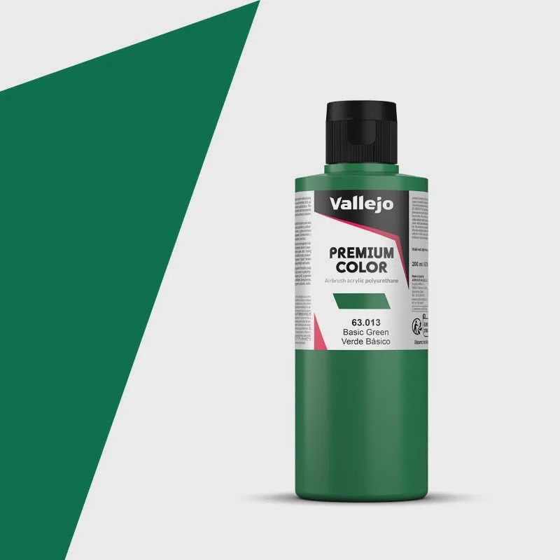 Vallejo Premium Color Basic Green 200 ml.
