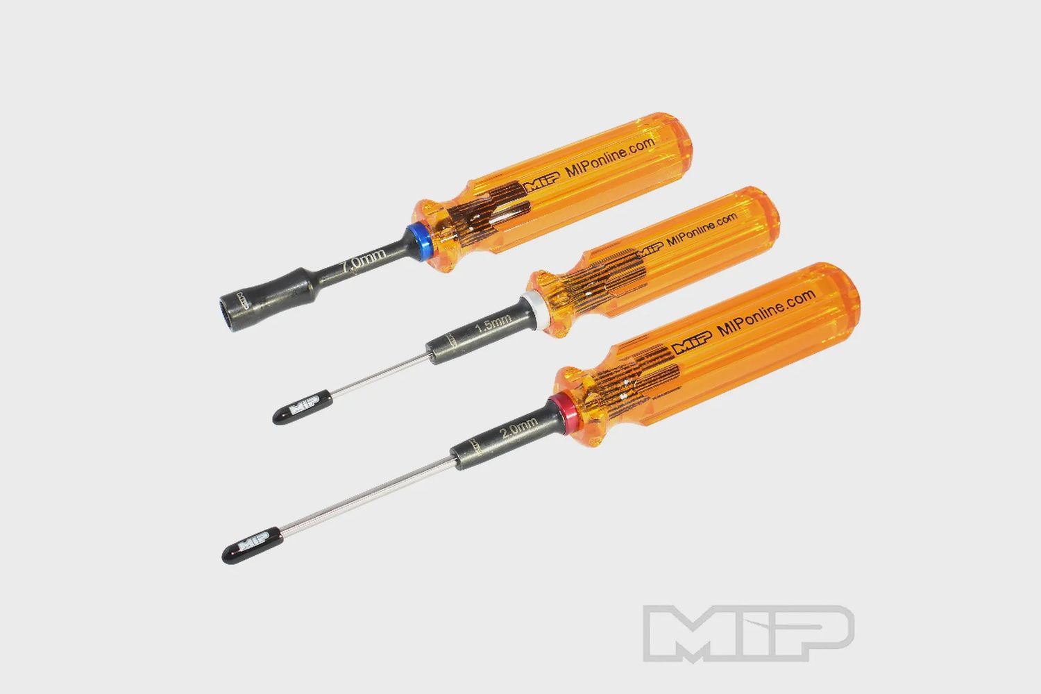 MIP 1.5 &amp; 2.0mm G2 Hex Driver w/ 7.0mm G2 Nut Driver Tool Set 3Pcs