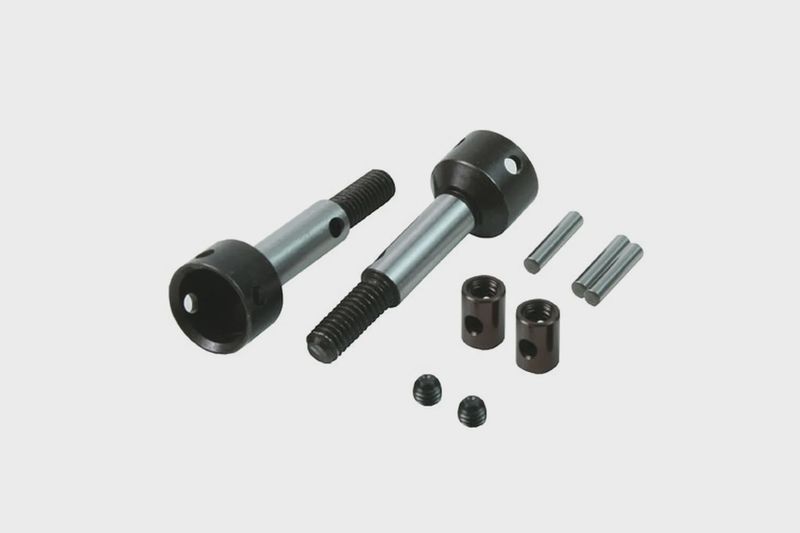 Yeah Racing Steel Universal Drive Shaft Stub Axle 1Pc