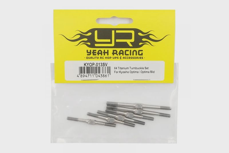Yeah Racing Titanium Turnbuckle 6Pcs