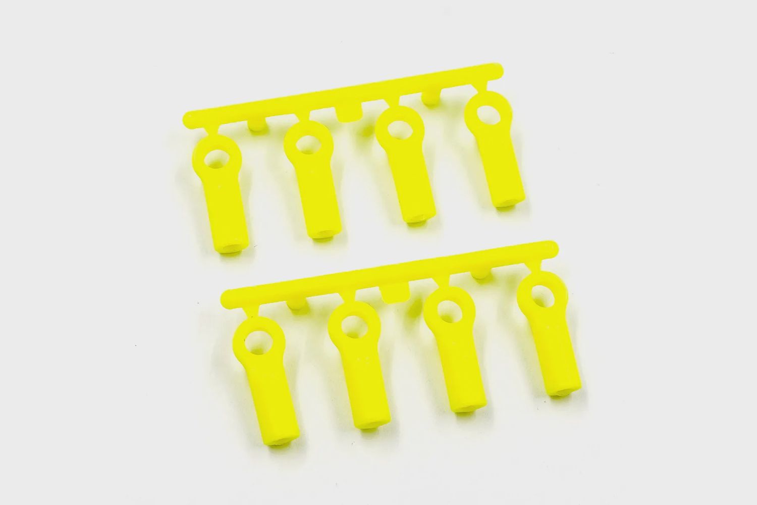 Yeah Racing 4.8x15mm M3 Plastic Ball Ends 8Pcs - Yellow