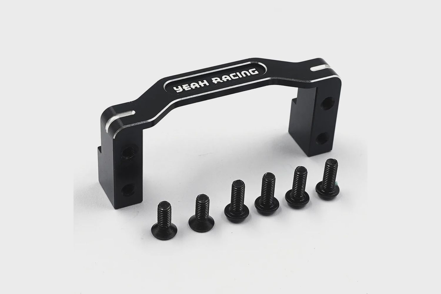 Yeah Racing Aluminium Servo Mount - Black