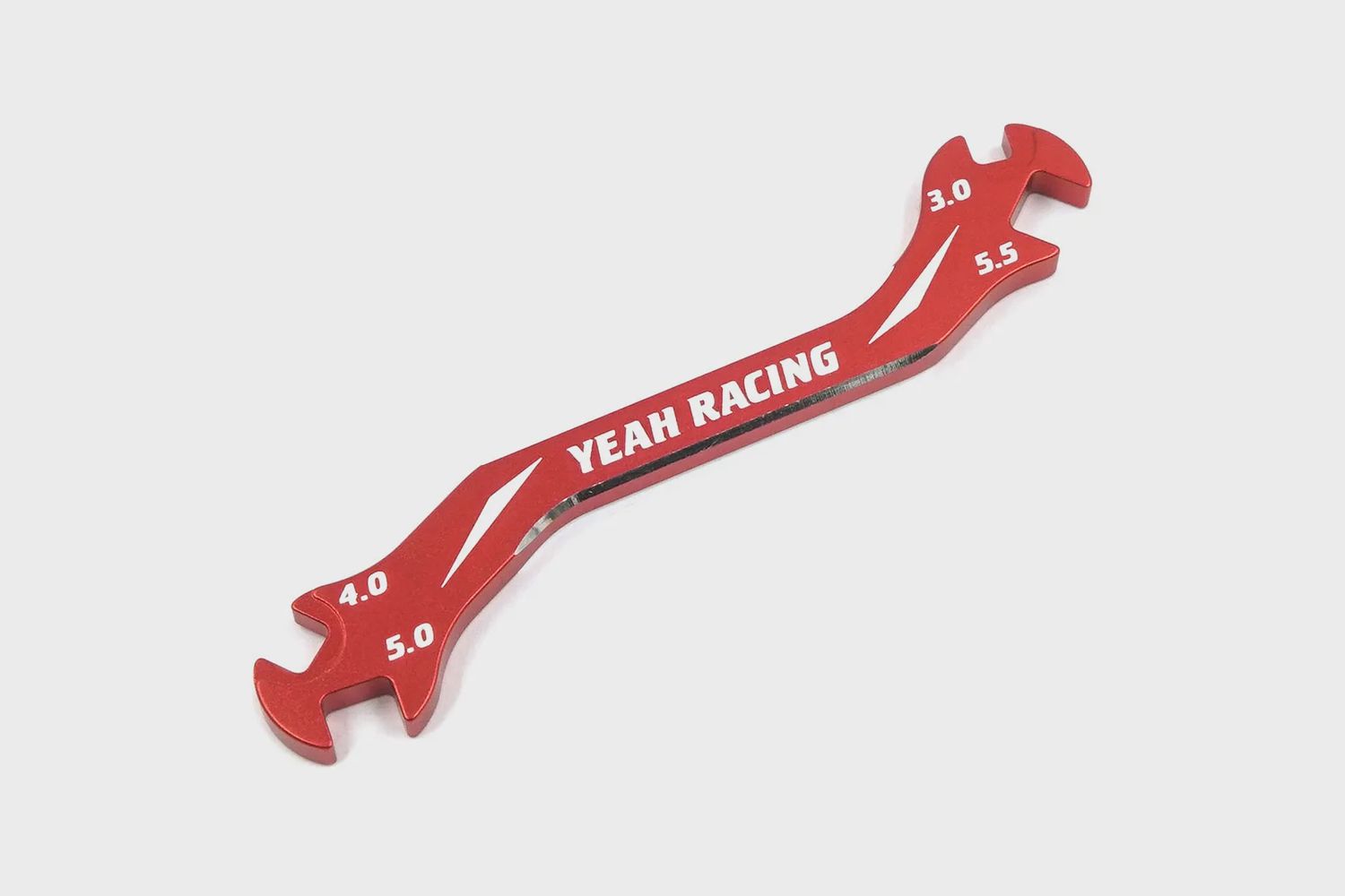 Yeah Racing Red Aluminium 3.0mm, 4.0mm, 5.0mm &amp; 5.5mm Turnbuckle Spanner