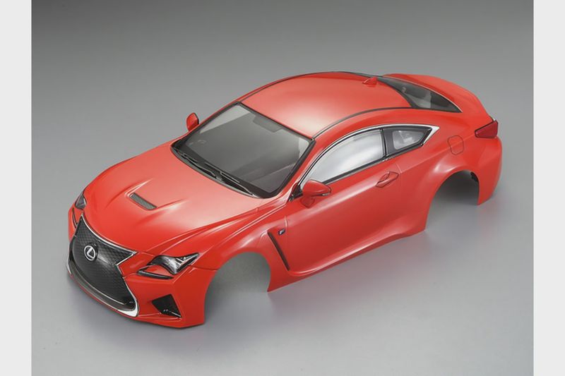Killerbody 1/10 Lexus RC F Orange Painted Body Shell