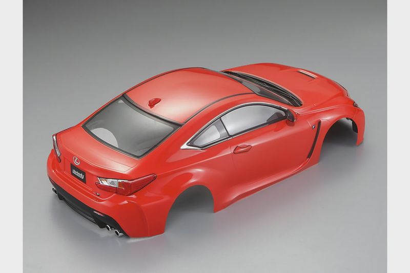 Killerbody 1/10 Lexus RC F Orange Painted Body Shell
