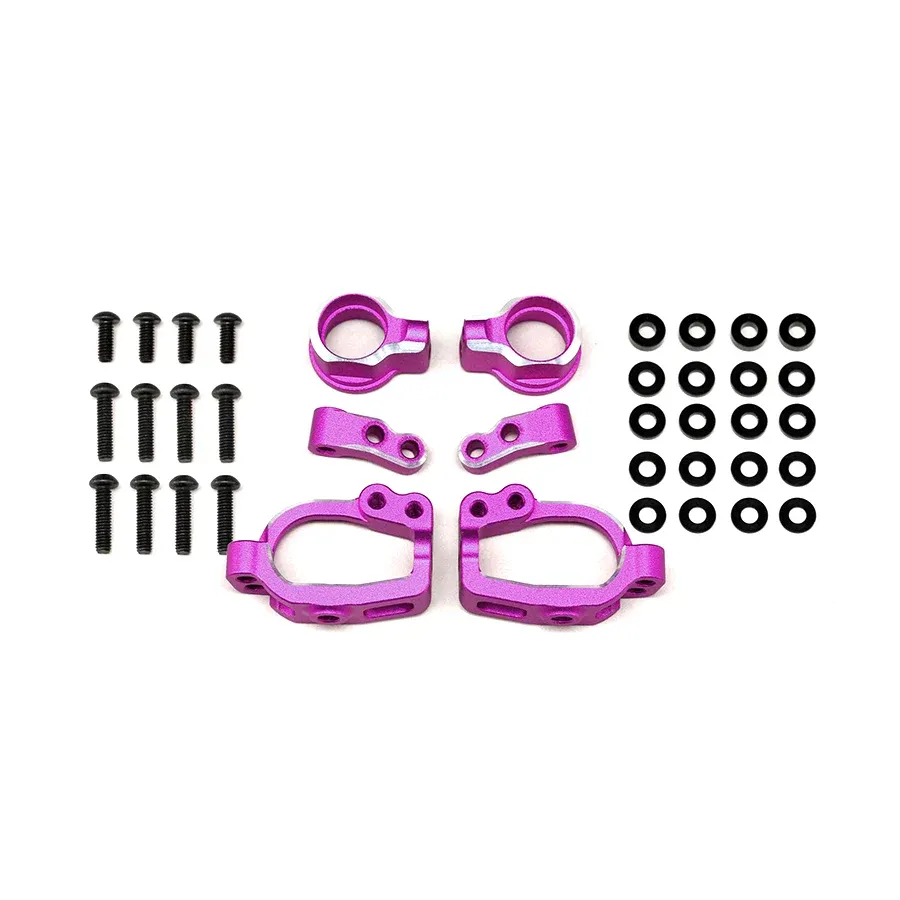 Yokomo Alum. Adjustable Steering Block - Purple