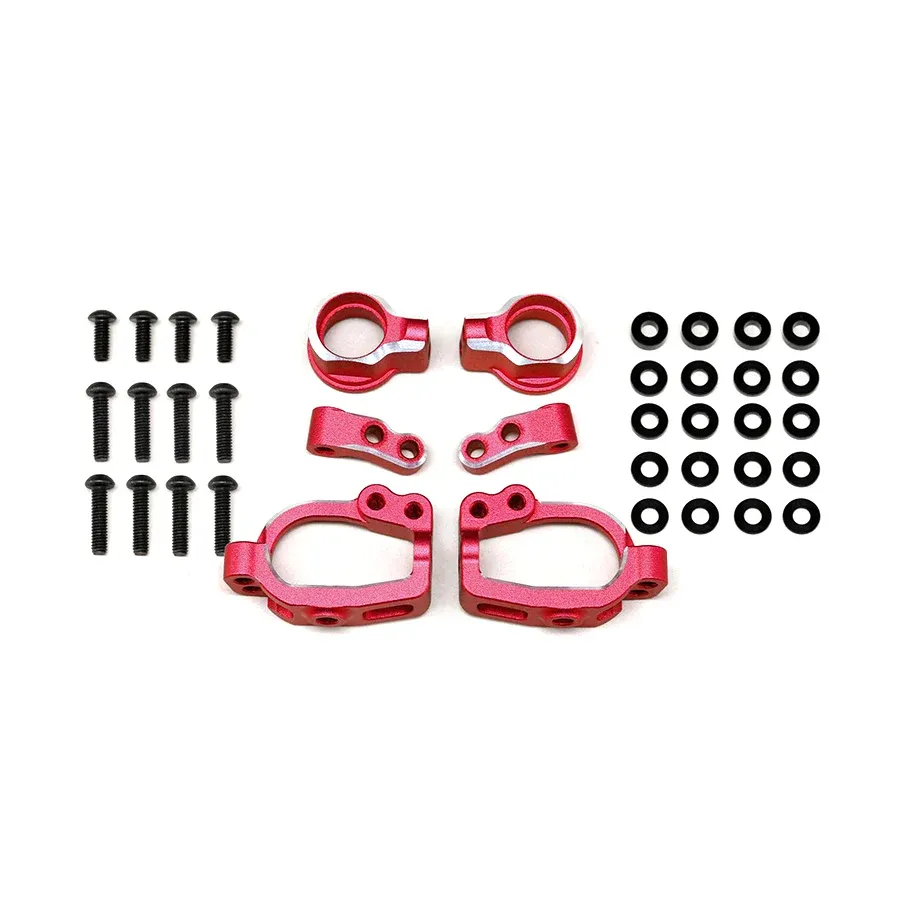 Yokomo Alum. Adjustable Steering Block - Red