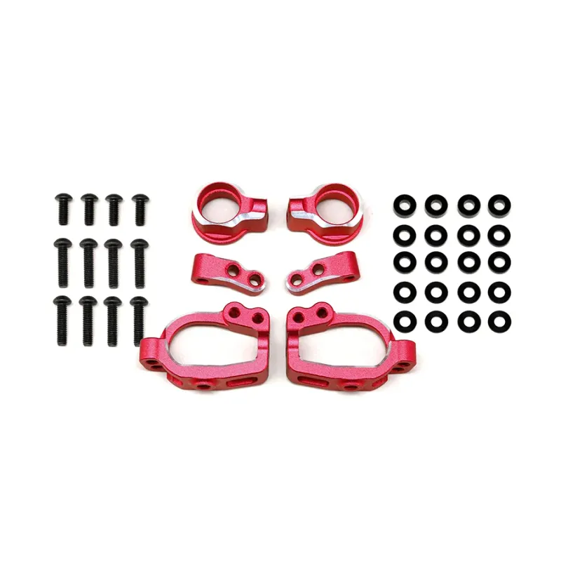 Yokomo Alum. Adjustable Steering Block - Red