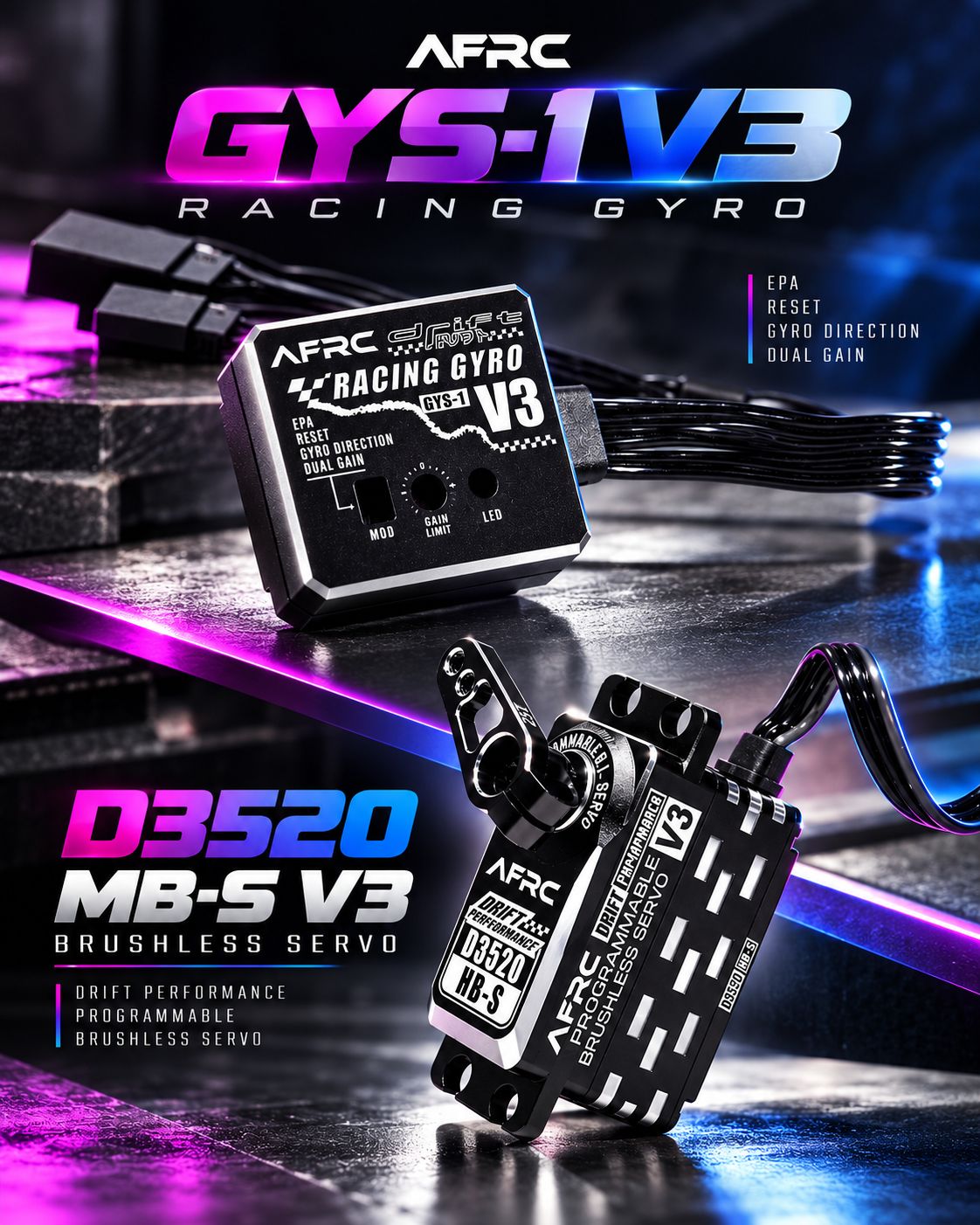 AFRC Drift Control Bundle Black