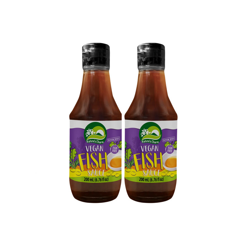 純素魚露 - 200毫升 (2 樽)Vegan fish Sauce - 200ml (2 bottles)［此日期前最佳：2026年7月05日］