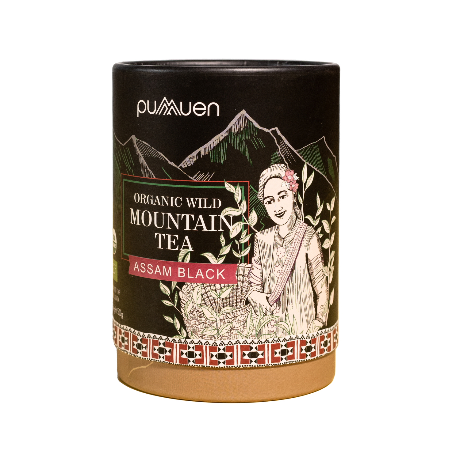 有機野生高山茶- 阿薩姆紅茶 - 50克Organic Wild Mountain Tea - Assam Black - 50g［此日期前最佳：2026年7月31日］