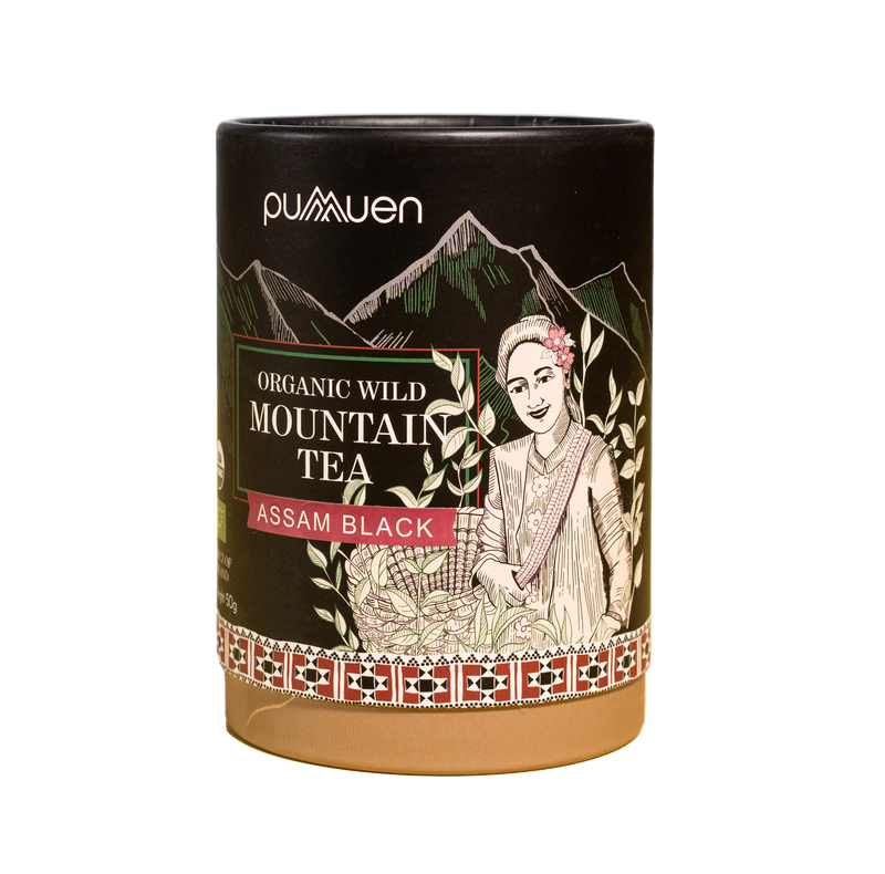 有機野生高山茶- 阿薩姆紅茶 - 50克Organic Wild Mountain Tea - Assam Black - 50g［此日期前最佳：2026年7月31日］