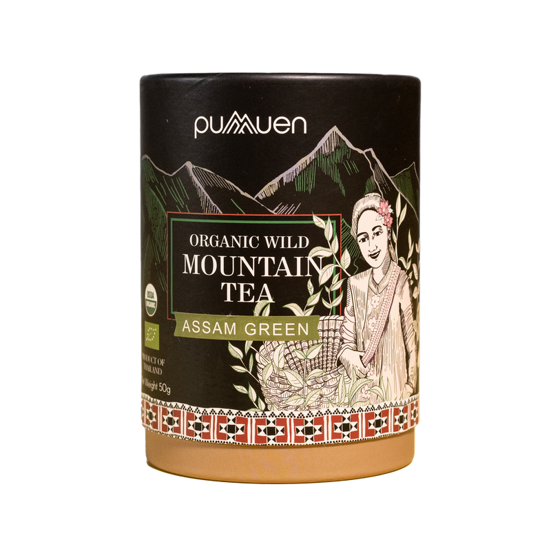 有機野生高山茶- 阿薩姆綠茶 - 50克Organic Wild  Mountain Tea - Assam Green - 50g［此日期前最佳：2026年7月31日］