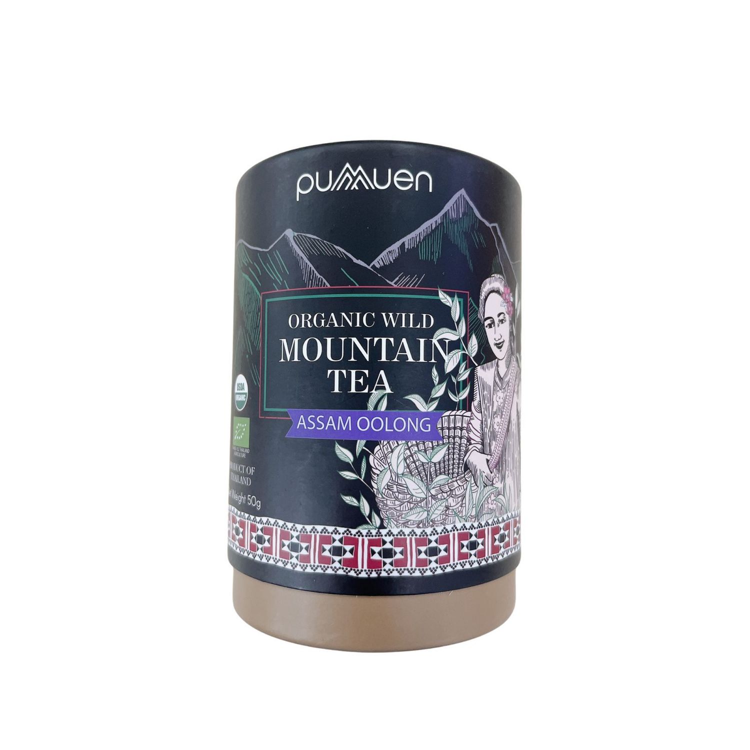 有機野生高山茶- 阿薩姆烏龍茶 - 50克Organic Wild Mountain Tea - Assam Oolong - 50g［此日期前最佳：2026年7月31日］