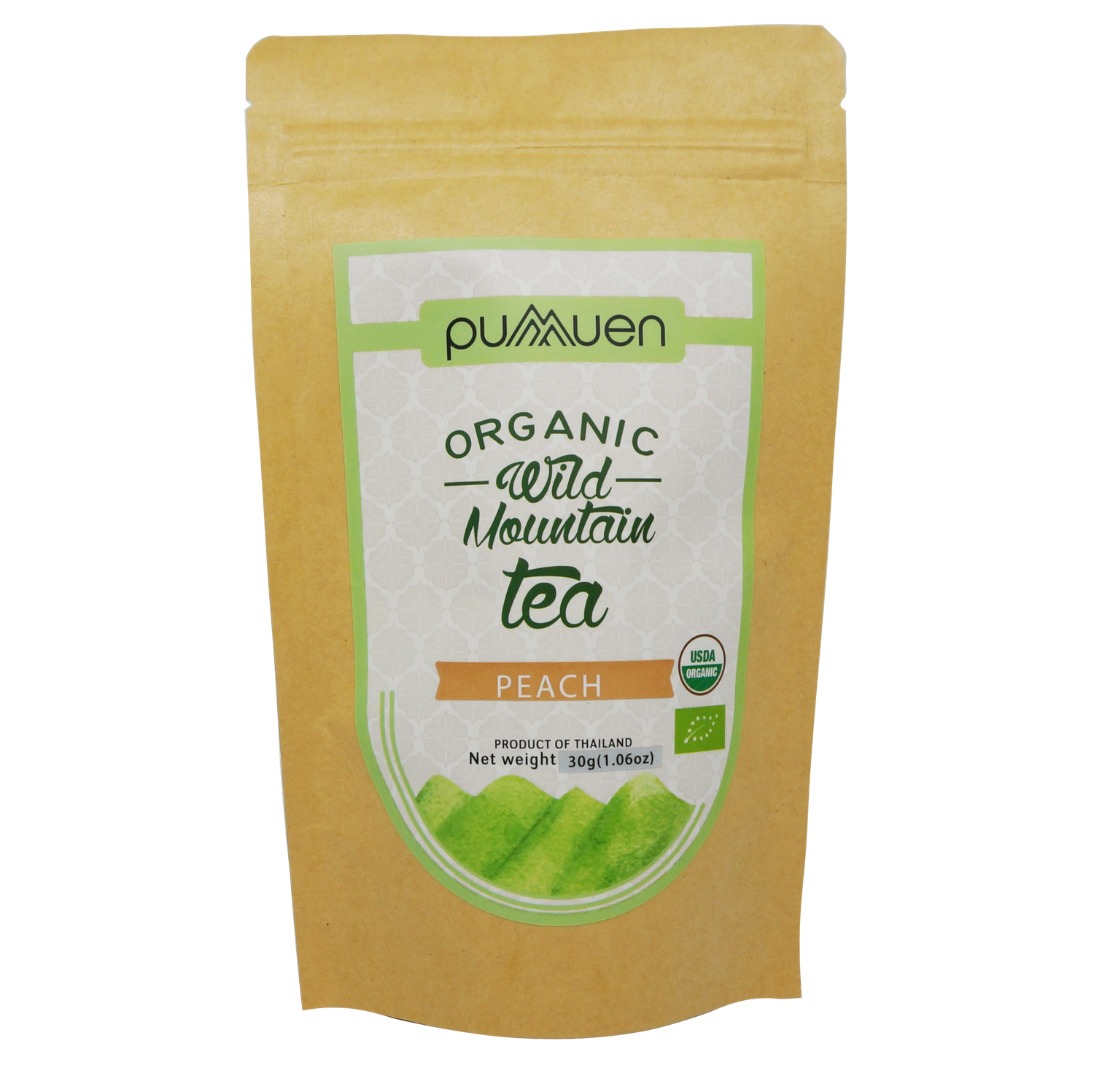 有機野生高山茶- 桃味 - 30克Organic Wild  Mountain Tea - Peach - 30g［此日期前最佳：2026年1月15日］