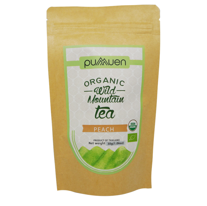 有機野生高山茶- 桃味 - 30克Organic Wild  Mountain Tea - Peach - 30g［此日期前最佳：2026年1月15日］
