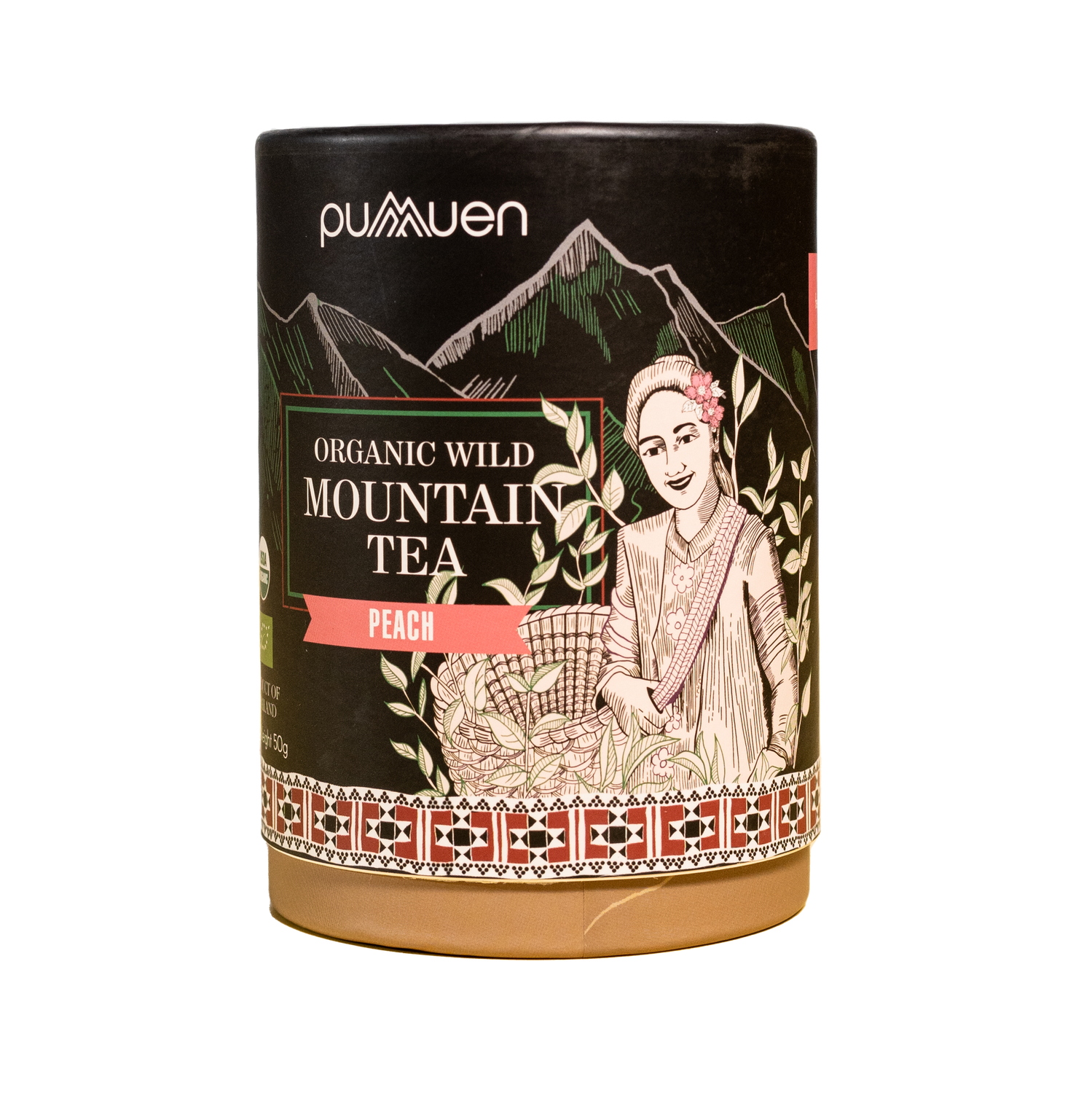 有機野生高山茶- 桃味 - 50克Organic Wild Mountain Tea - Peach - 50g［此日期前最佳：2026年07月31日］