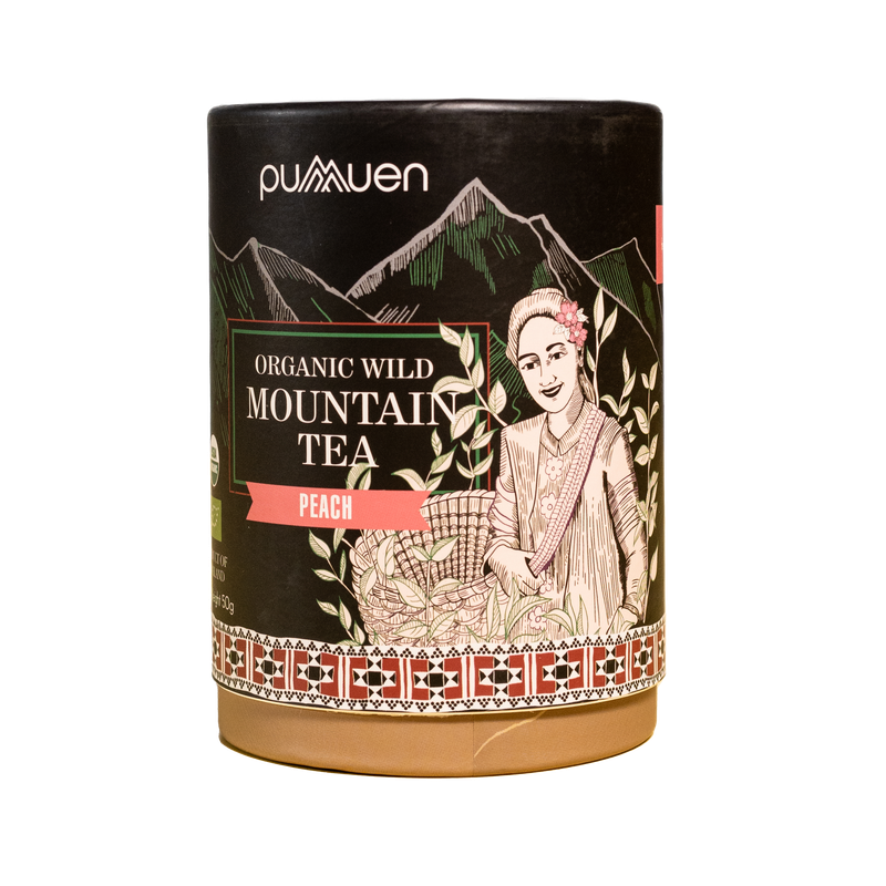 有機野生高山茶- 桃味 - 50克Organic Wild Mountain Tea - Peach - 50g［此日期前最佳：2026年07月31日］