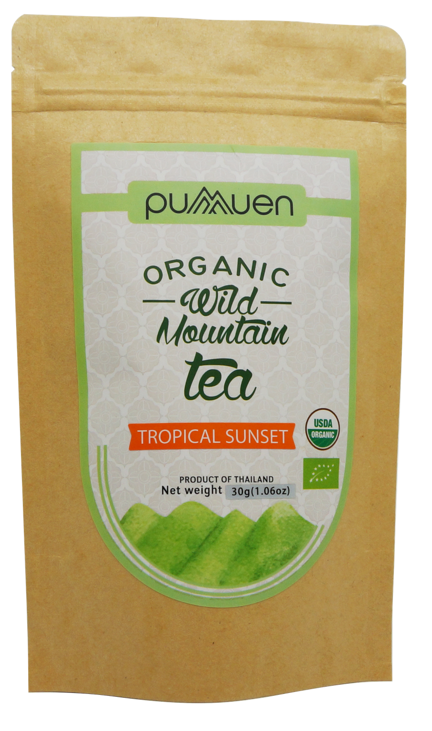 有機野生高山茶- 熱帶花果味- 30克Organic Wild  Mountain Tea - Tropical sunset - 30g［此日期前最佳：2026年08月28日］