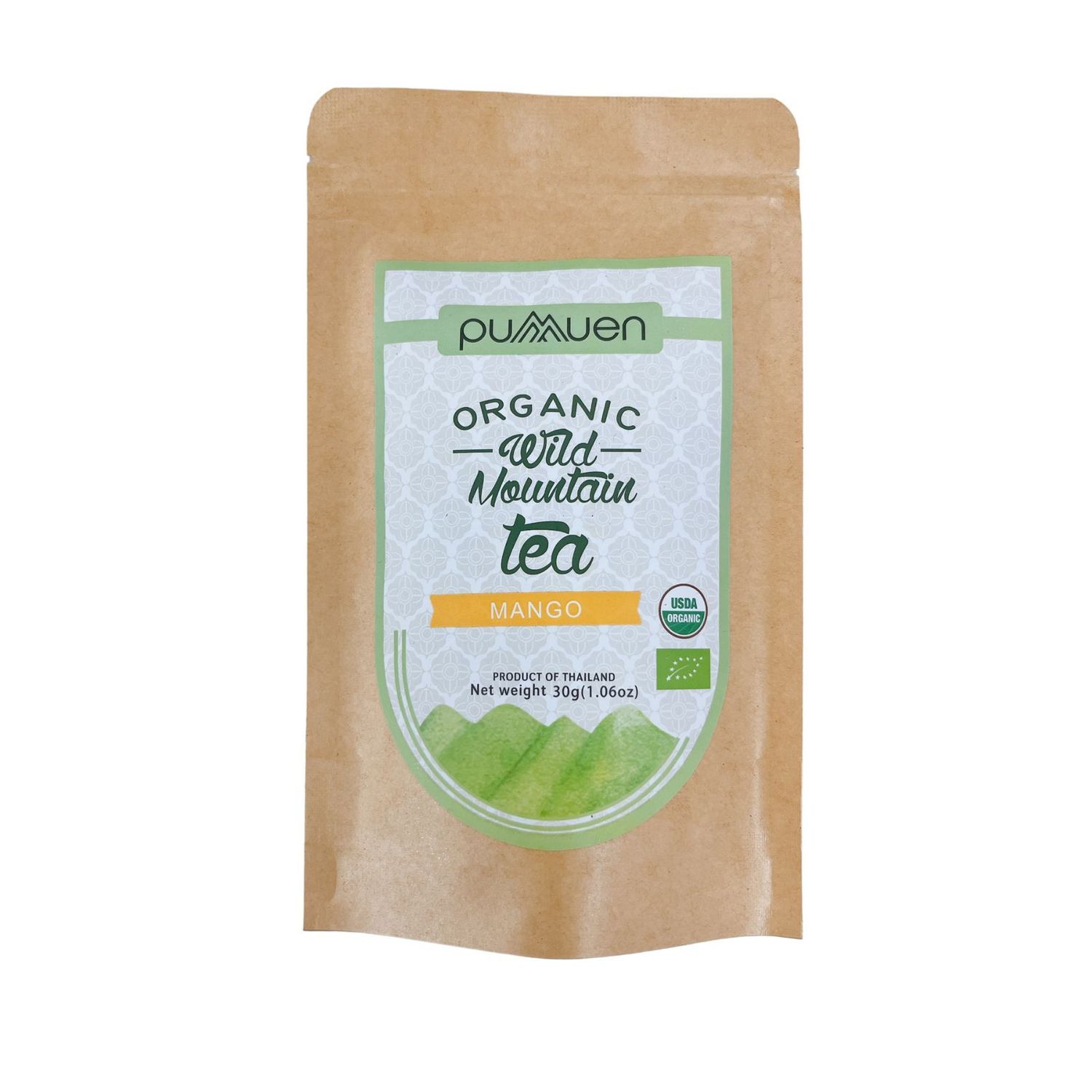 有機野生高山茶- 芒果味 - 30克Organic Wild  Mountain Tea - Mango - 30g［此日期前最佳：2026年08月28日］