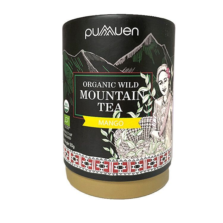 有機野生高山茶- 芒果味 - 50克Organic Wild Mountain Tea - Mango - 50g［此日期前最佳：2026年07月31日］
