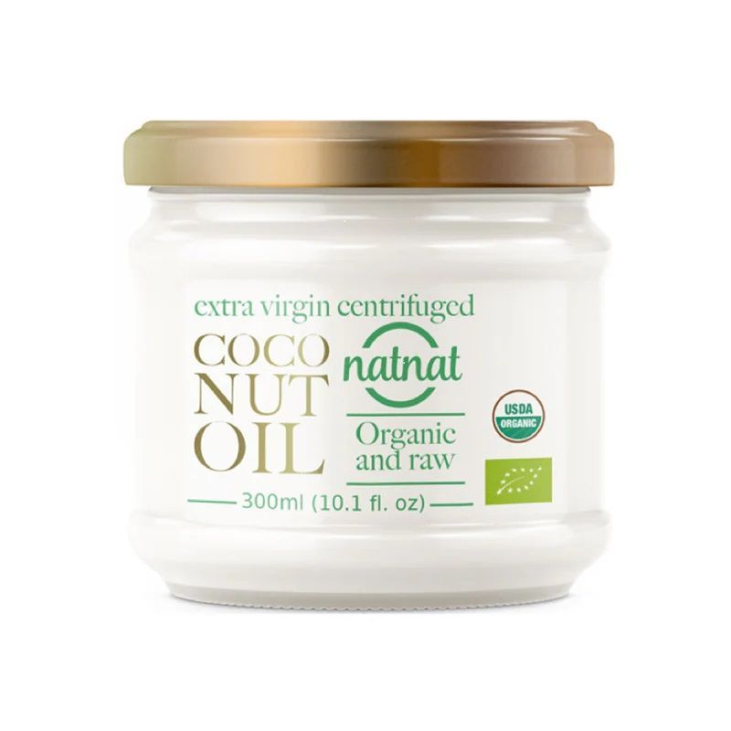 有機初榨離心萃取椰子油 - 300 毫升Organic Extra Virgin Centrifuged Raw Coconut Oil - 300ml［此日期前最佳：2028年3月18日］