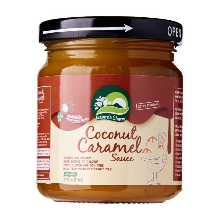 純素焦糖椰子醬Vegan Coconut Caramel Sauces［此日期前最佳：2027年07月08日］