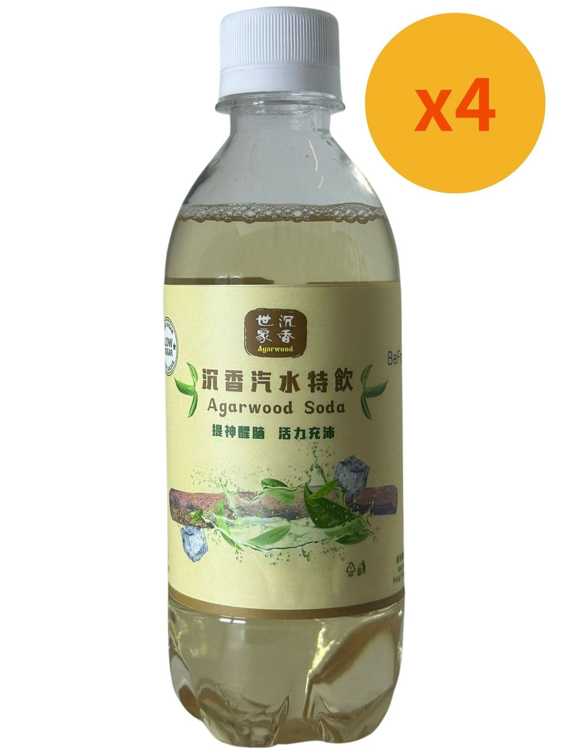 沉香汽水特飲-低糖X4支［此日期前最佳：2027年03月31日］