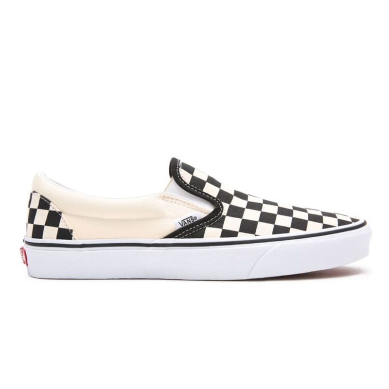 Vans Classic Slip-on-Black/White Checkerboard
