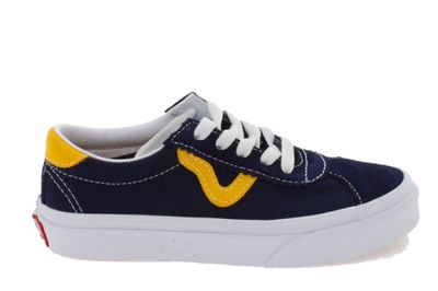 Vans Sport Blauw Geel kinderschoen in de sale