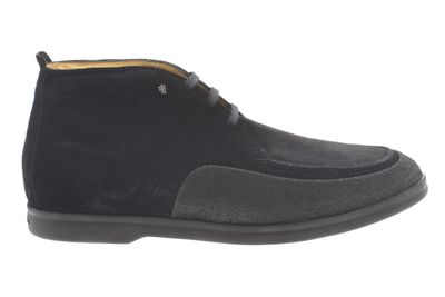 Van Bommel zwart suede 20205 herenchoen