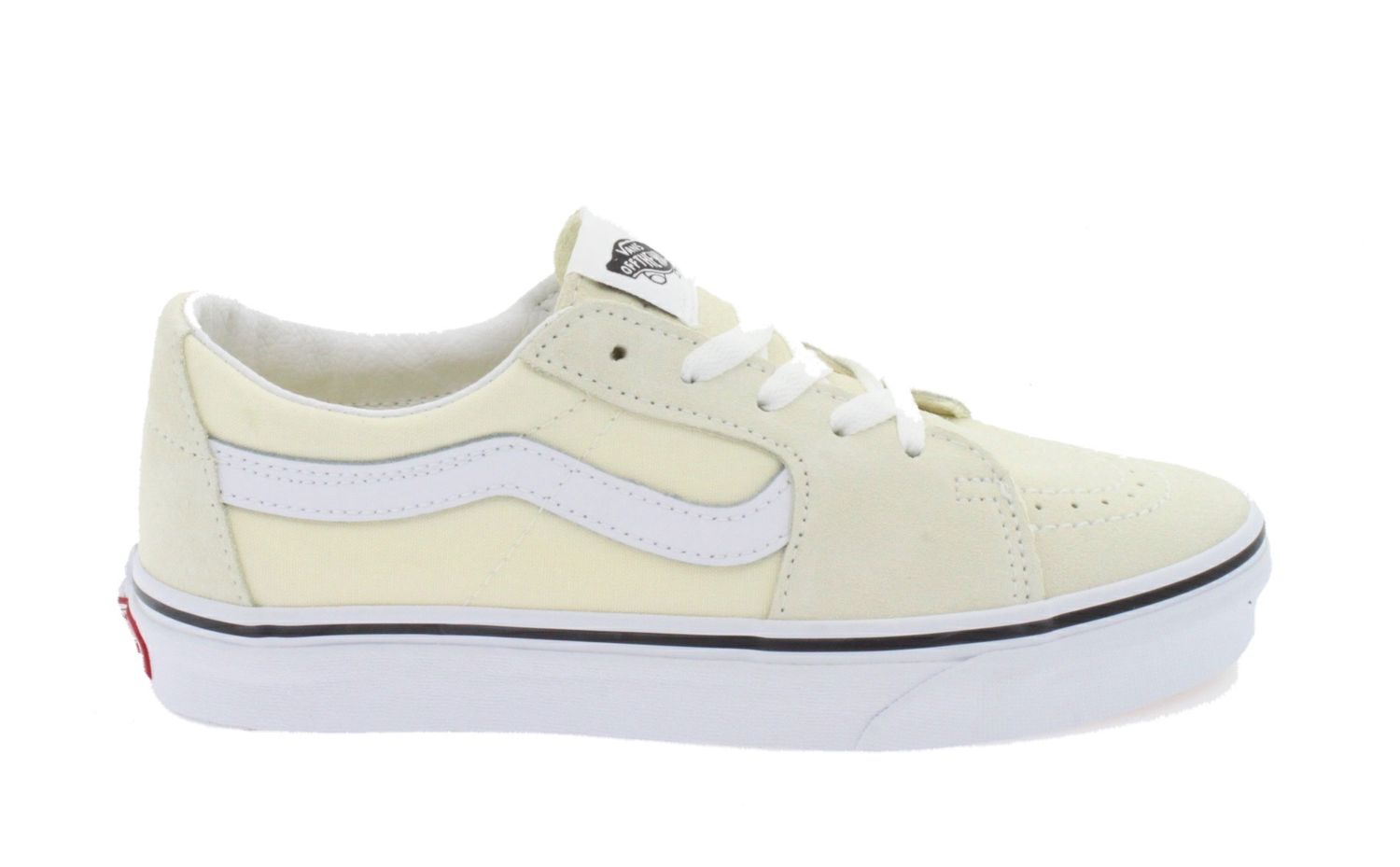 Vans Sk8-low-White True White, Maat: 40.5