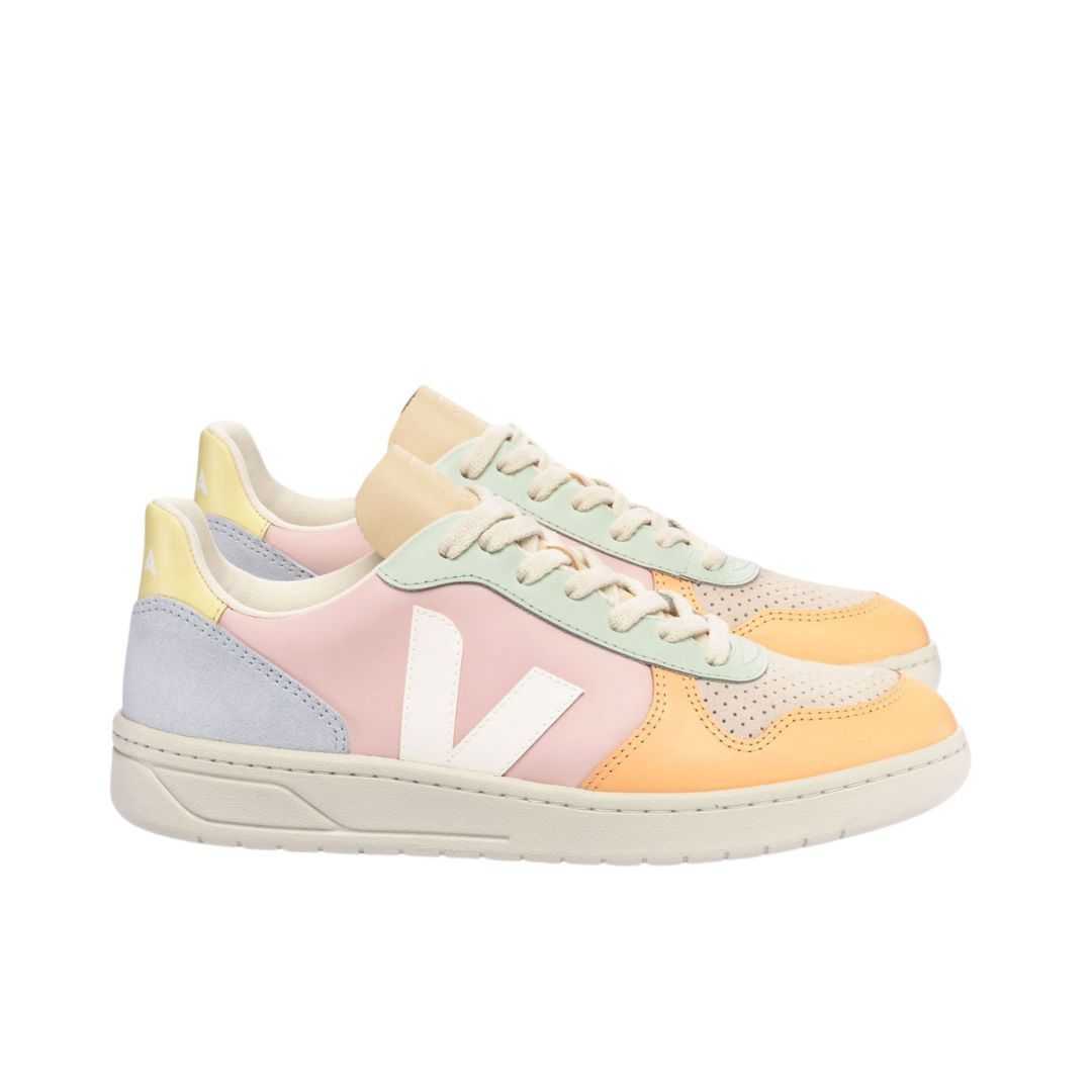 Veja V-10-Petale White Multico
