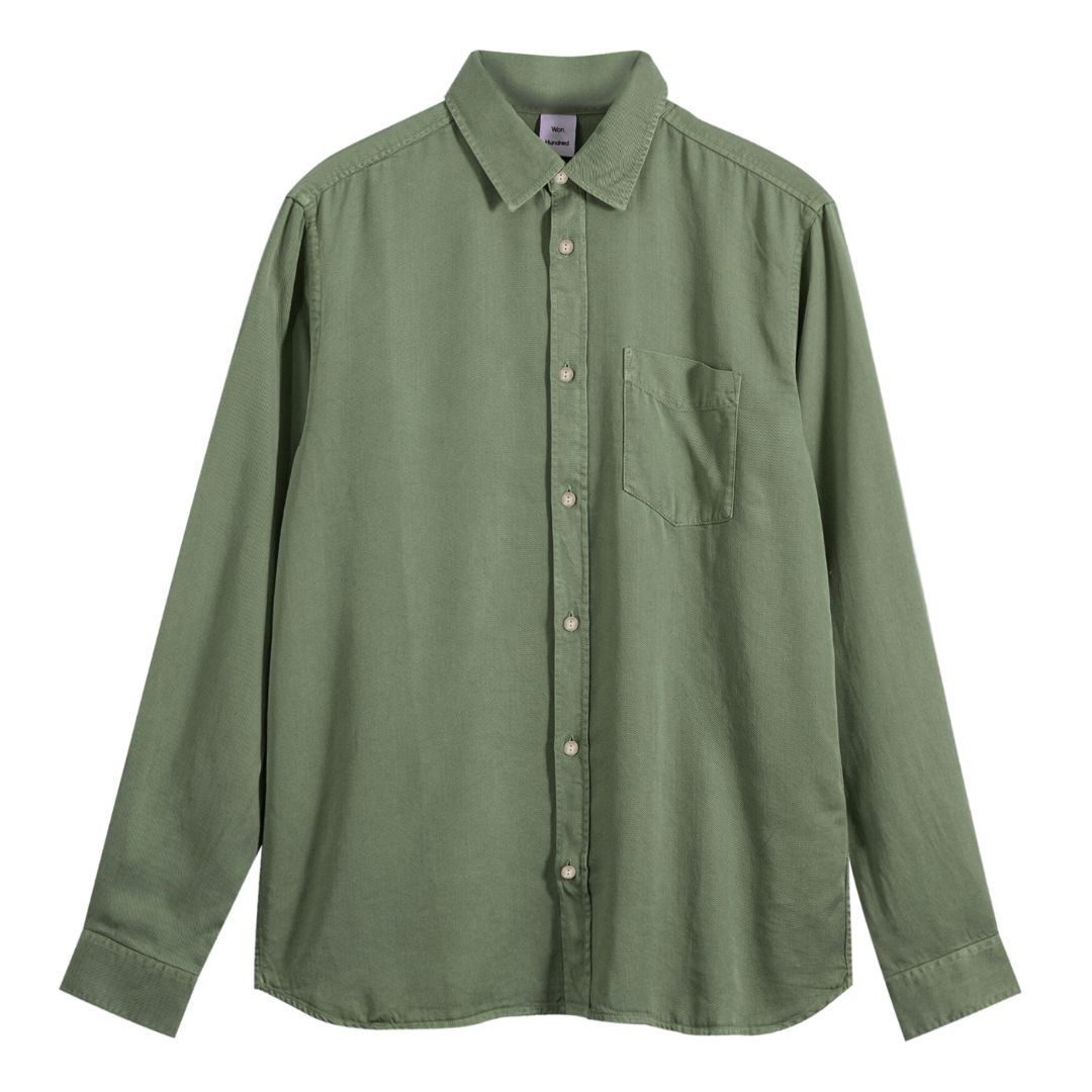Won Hundred Poul Tencel-Olivine