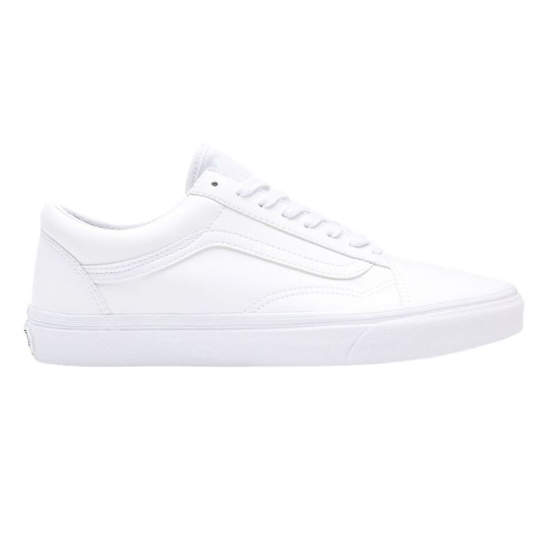 Vans Old Skool wit lere Classic dames sneaker