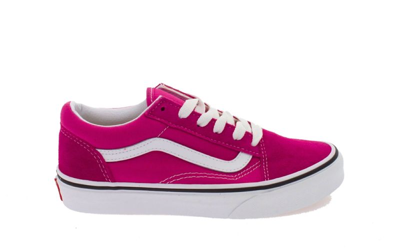 Vans Old Skool K-Fuchsia True White