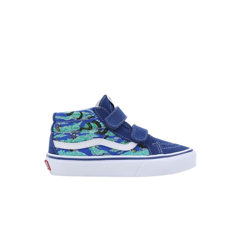 Vans Sk8 Mid Reissue V-Wild Camo Blue