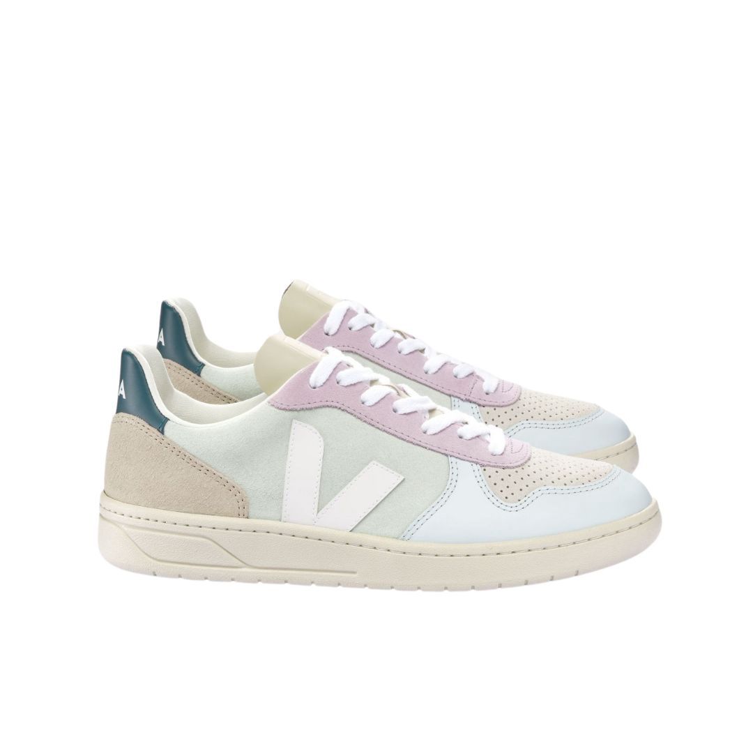 Veja V-10-Jade White Multico, Maat: 40